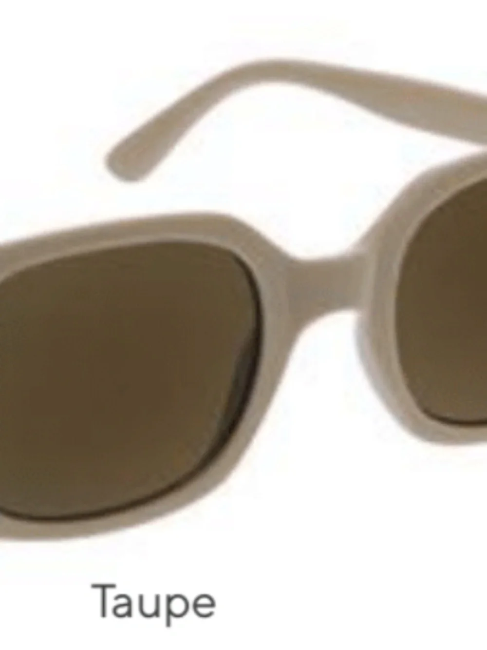 Beige Women's Bifocal Sunglasses with UV400 Protection